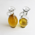 Glass Bottle Olive Oils 500ml 250ml Wedding Decoration Clear Round Glass Egyptian Bottle Kitchen Glass with Handle for Sauce